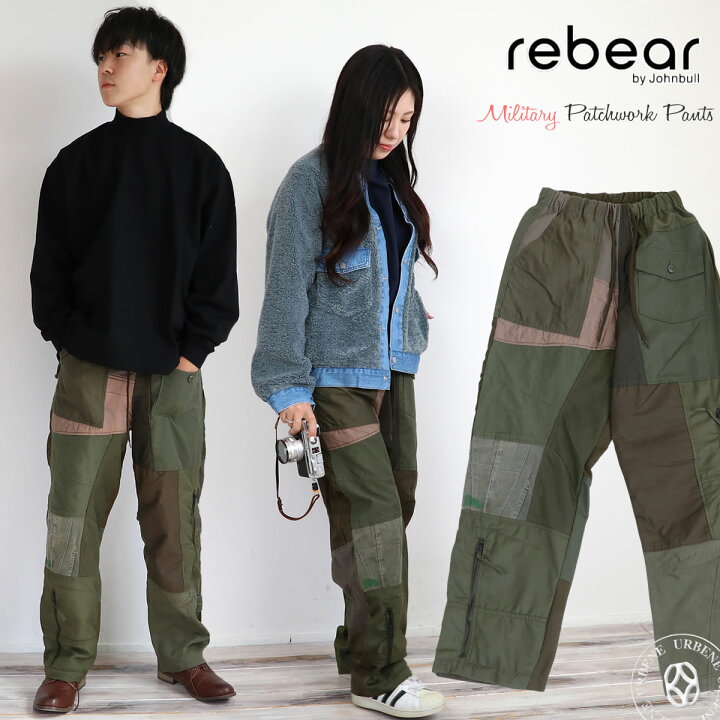 REBEAR BY JOHNBULL/リベアバイジョンブル】 PATCHWORK