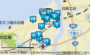 直江津駅（上越市/駅）の地図｜地図マピオン