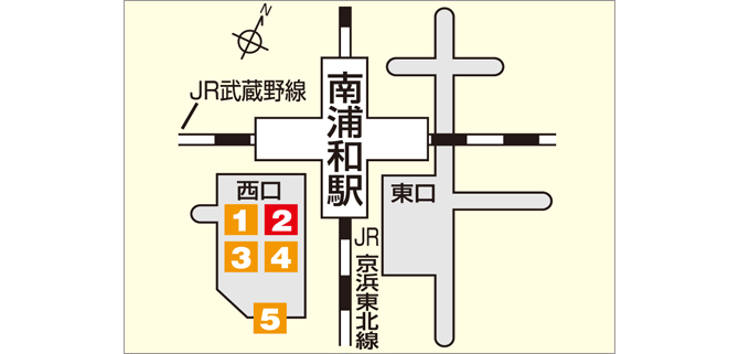 アクセスガイド - イオンモール北戸田 公式ホームページ