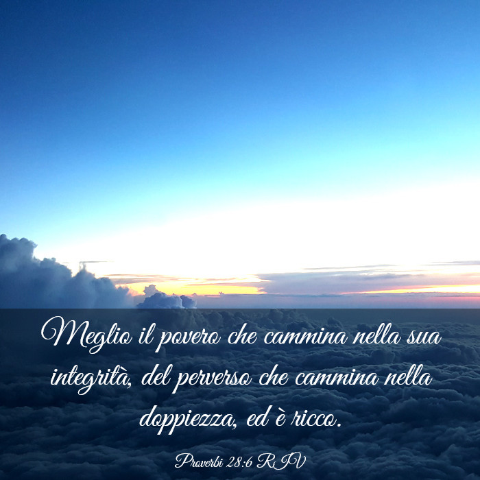 Proverbi 28:6 RIV