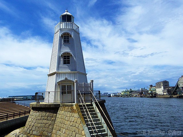 六角形のメルヘンチックな木造灯台☆おおさか堺』堺(大阪)の旅行記・ブログ by 豚のしっぽさん【フォートラベル】