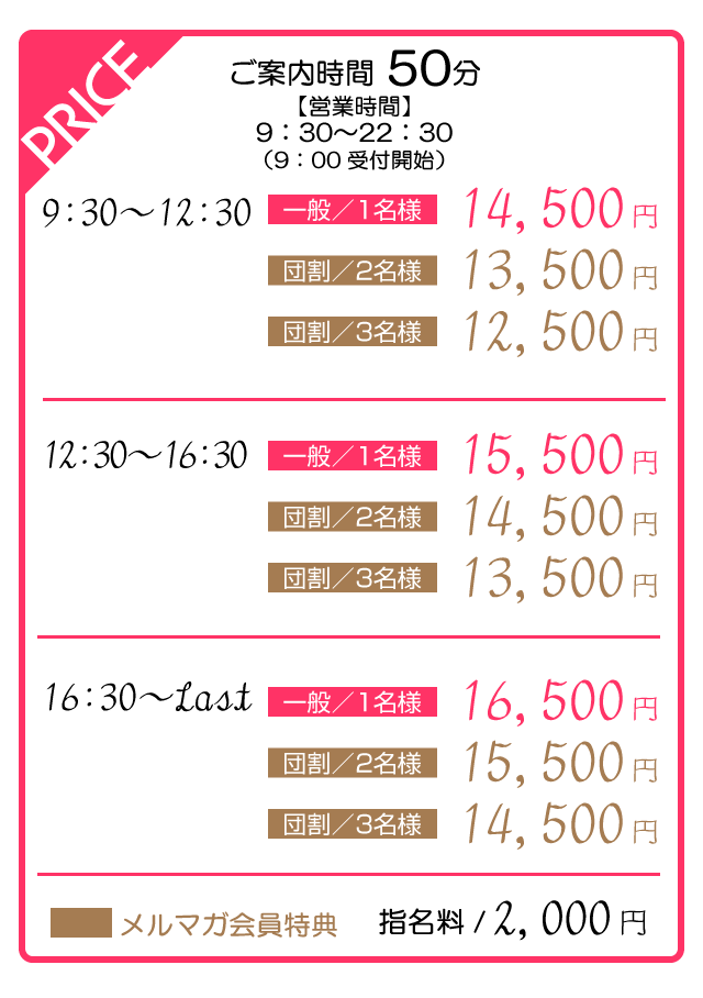 イベント情報｜風俗・ヘルス情報｜花びら回転倶楽部