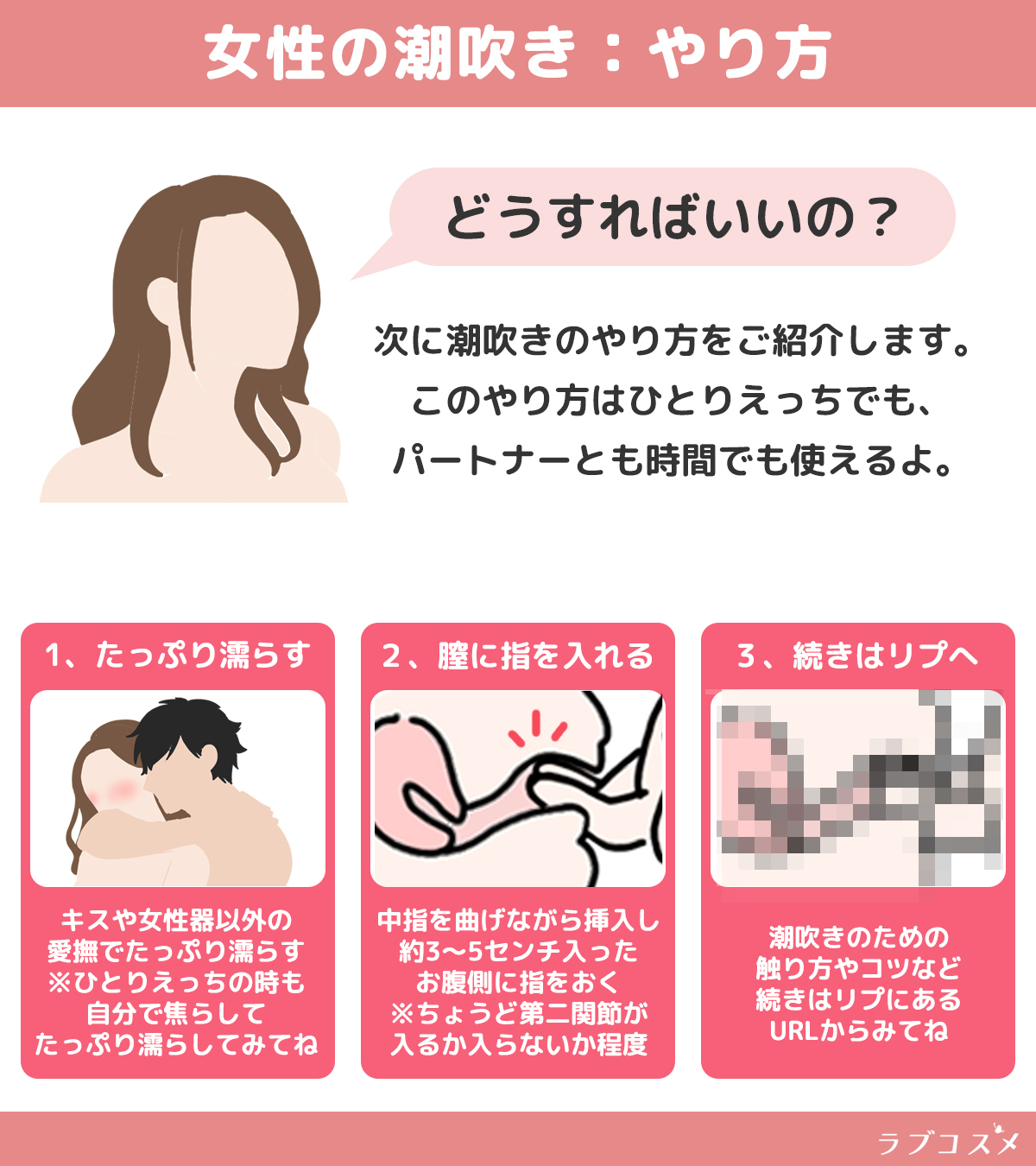 【婦人科医が解説】女性器の潮吹きの正体は○○？真実を明かします！！