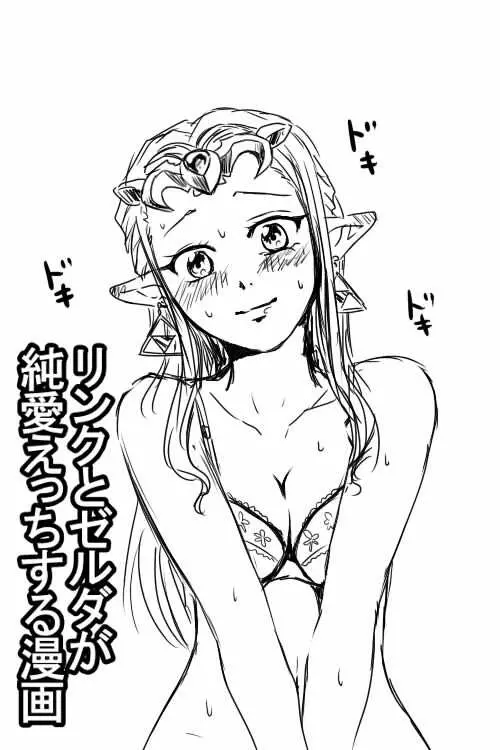 リンクとゼルダが純愛えっちする漫画 - 同人誌 -