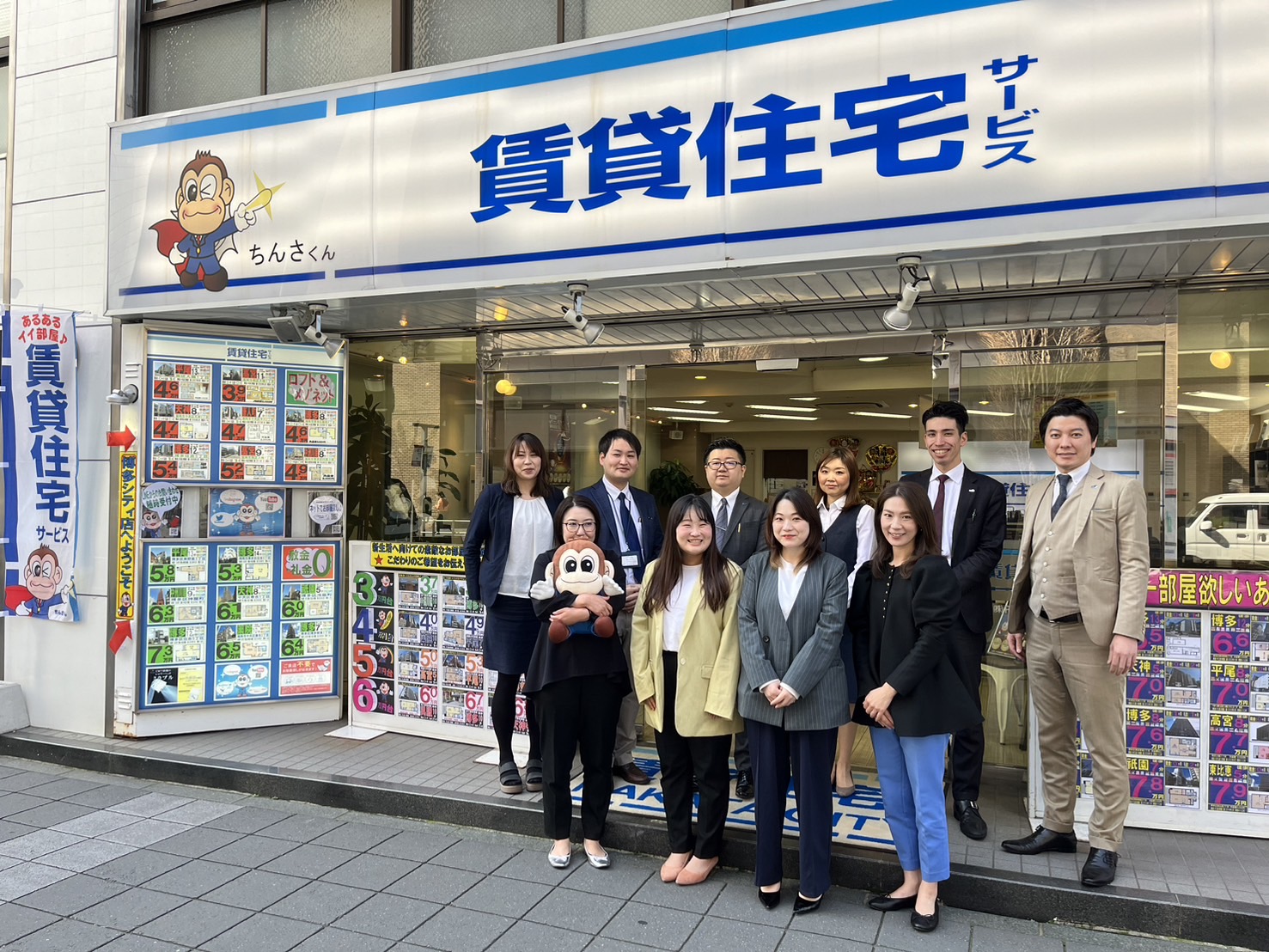 まちかど風景・中央区～六本松駅側にレーサムのテナントビル｜NetIB-News