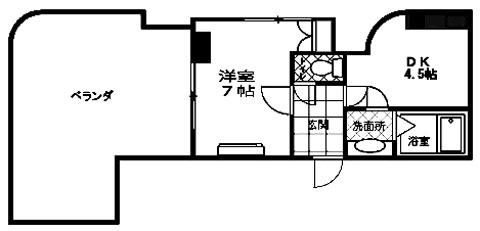 アットホーム】フレンドリー日本橋 ６０２ ２ＤＫ（提供元：(株)玉木不動産）｜大阪市中央区の賃貸マンション[6982823349]