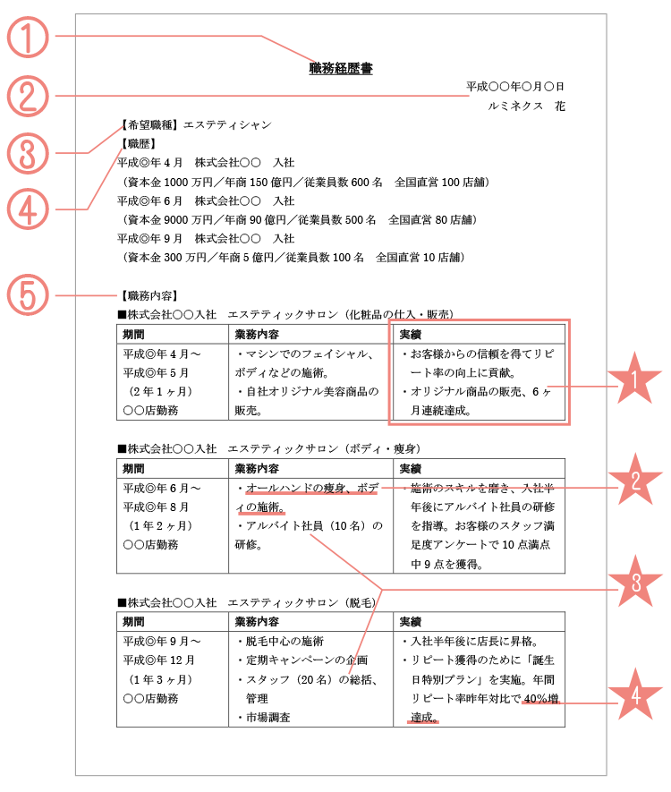 転職成功者5名の実例付き】事務職の職務経歴書の書き方とテンプレート&見本 | 【無料】スマホで履歴書・職務経歴書作成｜テンプレートからWeb作成