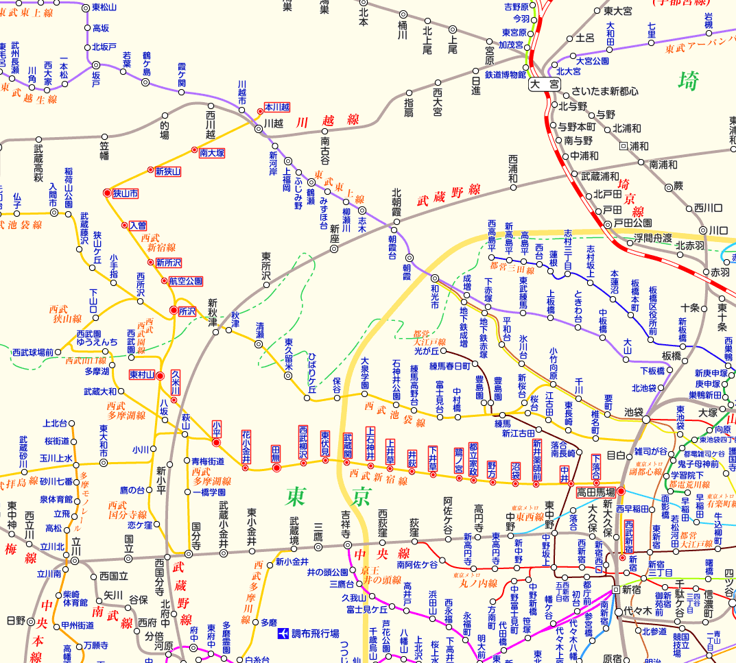 アクセスマップ ｜ 東京都立鷺宮高等学校 |