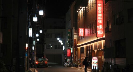 Downtown Nagoya and Red Light