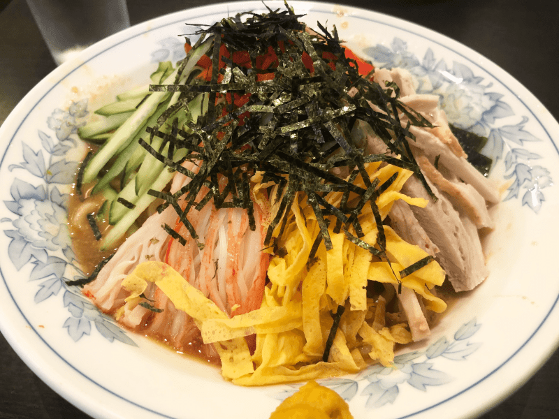 今週の行け麺 百花亭(錦糸町) 冷やし中華