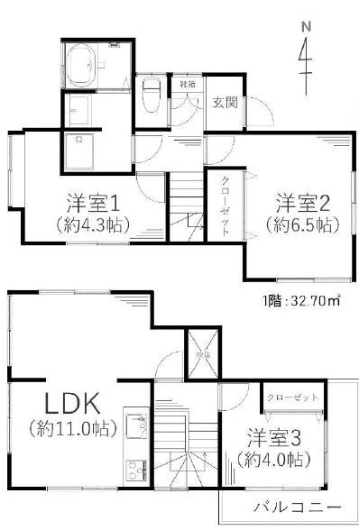 藤和横浜下永谷ホームズD棟（最上階） 神奈川県横浜市港南区下永谷3-35-D ご契約済の中古マンション｜分譲マンション情報｜オフィスランディック株式会社