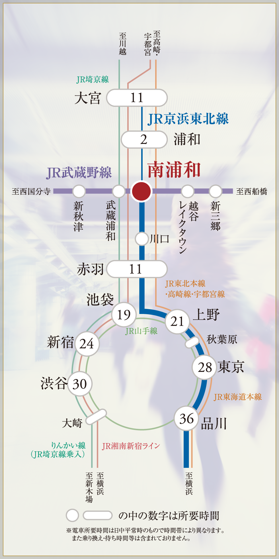 南浦和駅（さいたま市南区）周辺の時間貸駐車場 ｜タイムズ駐車場検索