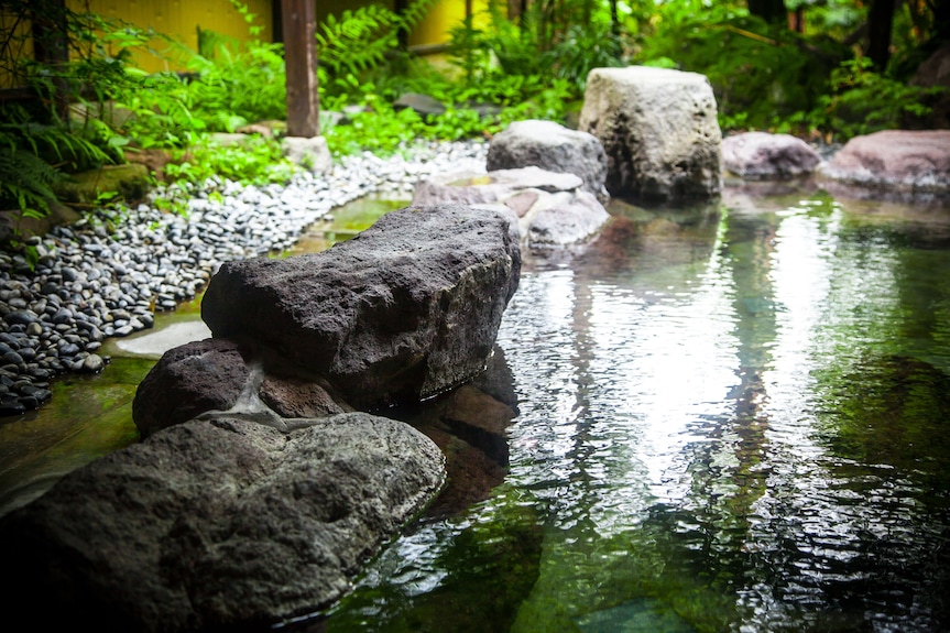 温泉：湯布院温泉 ひすいの宿 黎明