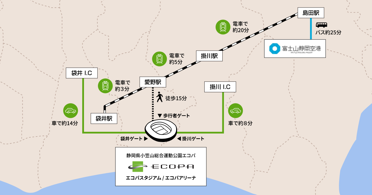 天竜川駅 周辺の地図・場所・アクセス｜地図ナビ