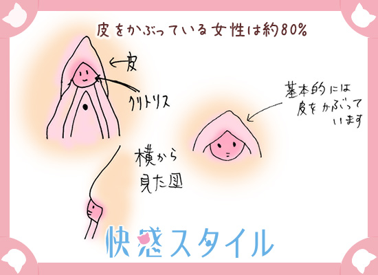 クリトリス包茎だと感じづらい？皮の剥き方 - 夜の保健室