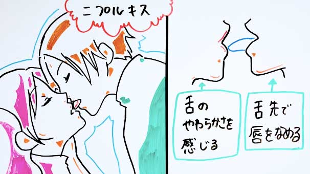 嗅ぐ」、「舐める」、「キス」、「吸う」音 [オコジョ彗星] |