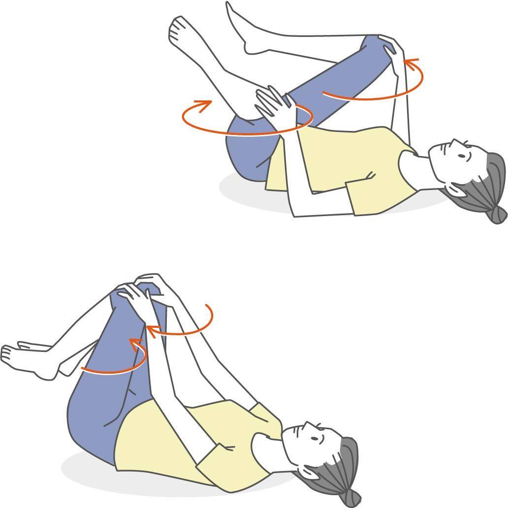 下半身に溜まった老廃物を一掃】リンパマッサージより簡単！「動と静」寝たままストレッチ | ヨガジャーナルオンライン