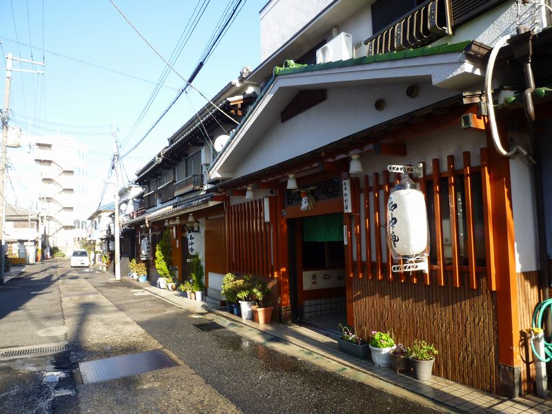 信太山新地 ぎんねこやオススメの旅館の地図