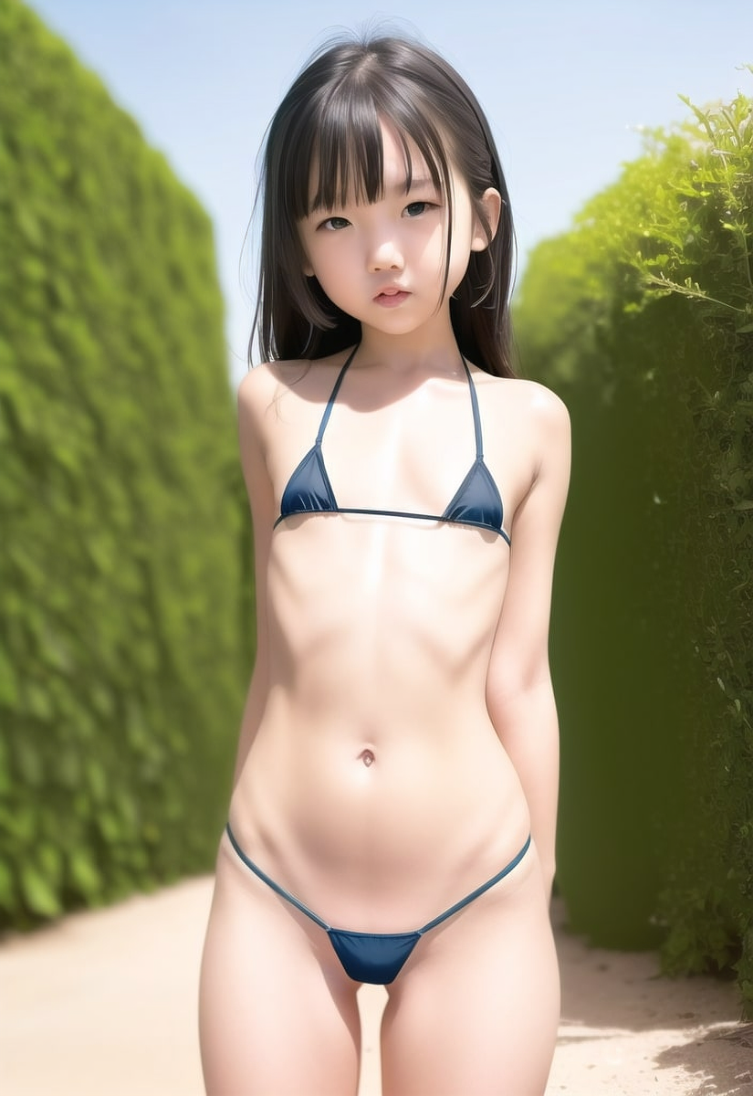 ちっぱいマイクロビキニ美少女CGイラスト集※アニメ - 冒険者 -