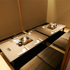 □おもてなしに外国人観光客も喜ぶ！接待にもオススメ！ 京都つゆしゃぶ CHIRIRI 京橋店