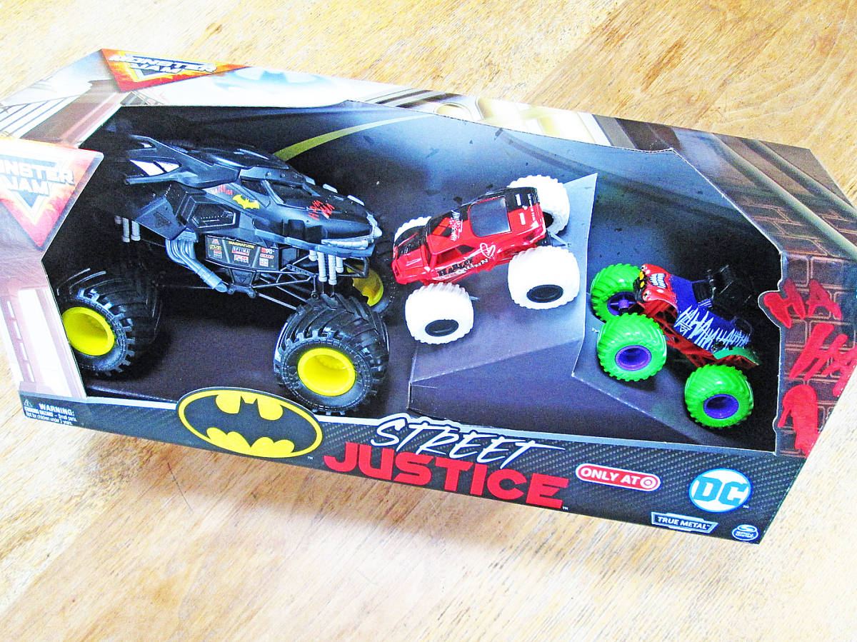 ☆鬼レア☆MONSTER TRUCK BATMAN/バットマン/ジョーカー/ハーレクイン/モンスター/バットモービル/コルベット/VW  BAJA/USA限定/DCコミック