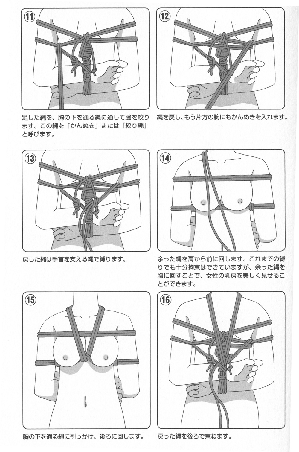 SM美容術入門33-縄の2つの方向 - Salon de SM